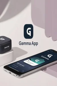 Gamma App logo in mobile