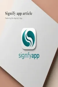 the Signify App artical image
