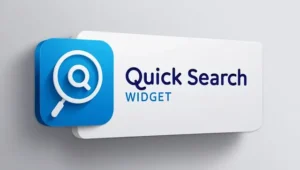 Quick Search Widget logo2