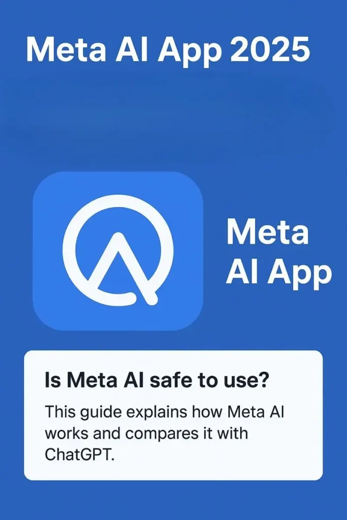 Meta AI App integrated into WhatsApp, Instagram, Facebook, and Messenger providing AI text assistance and smart replies